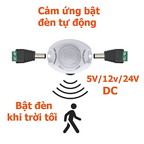 Mua Công tắc cảm ứng chuyển động 12V 24V DC sử dụng điện 1 chiều