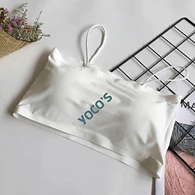 Áo ống quây ngực hai dây YOCO'S Su non có mút không gọng BRA002-Smartlife365