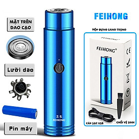Máy Cạo Râu Điện Du Lịch Mini Đa Năng,Dùng Cho Cả Nam và Nữ Cạo Cơ Thể Mặt Sạc USB [ Màu Ngẫu Nhiên ]