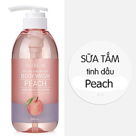 Sữa Tắm Tinh Chất Rau Má Around Me Chăm Sóc Cho Da Mụn Nhạy Cảm Relaxing Bodycare Cicatreecare 500ml