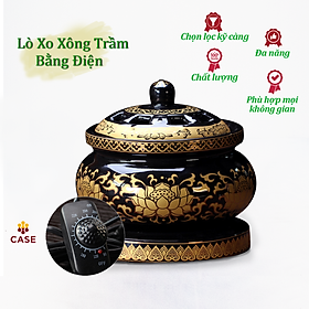 Mua Lò Xông Trầm Hương Bằng Điện  Lư Xông Trầm Bằng Điện Cao Cấp  Dụng Cụ Xông Trầm Bột Hoặc Trầm Miếng Có Hẹn Giờ- Lò Lớn LXL.02