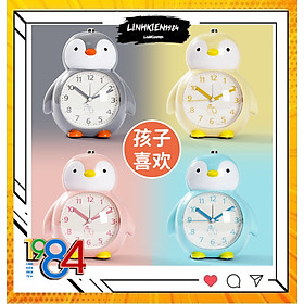 Mua Đồng Hồ Chim cánh cụt báo thức để bàn  chông to  hình dáng cute  nhiều màu sắc