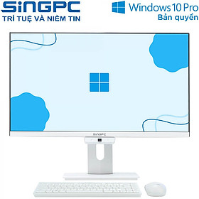 Mua Máy tính All In One SingPC M24Pi382-W (i3-10100/8GB/256GB/23.8 inch-FullHD/ Wifi/Bluetooth/Camera/Loa/K-M/Win10Pro) - Hàng chính hãng