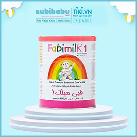 Sữa Fabimilk Số 1 400g dành cho trẻ từ 0-6 tháng 