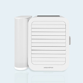 Quạt Điều Hòa Xiaomi Microhoo MH01R 99 Tốc Độ Với Màn Hình Cảm Ứng & Cổng USB 3 Trong 1 - Trắng .Quạt làm mát mới Xiaomi Air Microhoo Mini. Quạt làm mát 6W 1000ml
