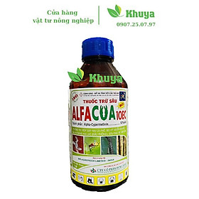 Thuốc trừ sâu Alfacua 10EC 1 lít nhựa Rệp sáp - Sâu - Bọ xít muỗi