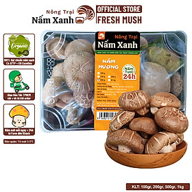 Nấm Hương Tươi Nấm Đông Cô 1kg - Nông Trại Nấm Xanh