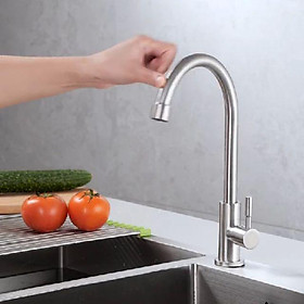 Vòi Chậu Rửa Bát Đơn Lạnh Inox 304