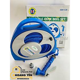 Bộ Vòi Xịt đa năng thông minh 20m C-MART M0014-20, Bộ vòi tưới, rửa xe