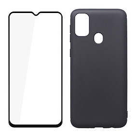 Mua Combo Cường lực Màn Hình + Ốp Dẻo Dành Cho Samsung Galaxy M30s - Handtown- Hàng Chính Hãng