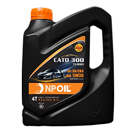 Dầu nhớt động cơ ô tô cao cấp Cato 300 - API SN/SK4 - SAE 5W30 - Can 4L/5L - Hàng Chính Hãng