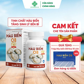 Hình ảnh Thực Phẩm Chức Năng Tinh Hàu Biển OB - Tăng Cường Sinh Lý Nam Giới (Chai 30 viên)