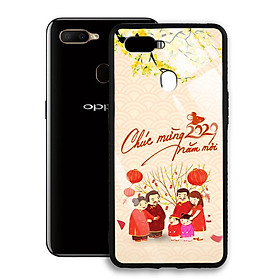 Ốp Lưng Kính Cường Lực cho điện thoại Oppo A5S - 0357 7982 HPNY 24 - Tết đoàn viên - Hàng Chính Hãng