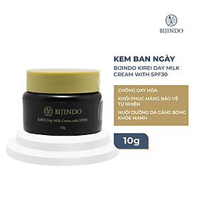 Kem ban ngày SPF 30 - BIJINDO Kirei Day Milk Cream with SPF30 10 gram mini size