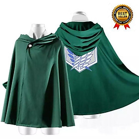 Mẫu áo choàng cosplay Attack on titan độc đẹp