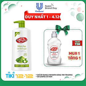 Sữa tắm Detox Lifebuoy - Matcha & Khổ Qua (850g)