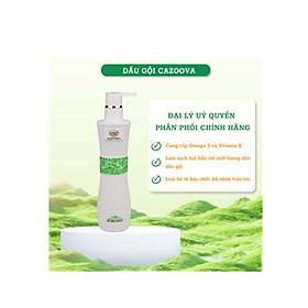 Dầu Gội Cazoova giảm gàu, phục hồi tóc hư tổn, dưỡng da đầu sạch khỏe 500ml & 780ml