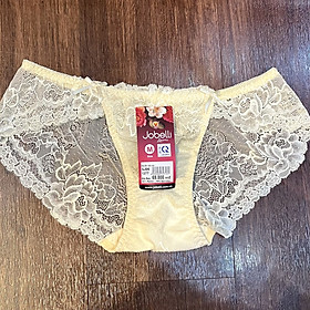Quần lót nữ Jobelli 1277 ren hoa mềm mại ôm nữa mông đính nơ dễ thương