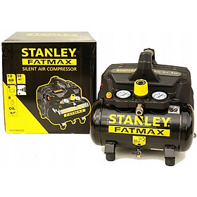 MÁY NÉN KHÍ KHÔNG DẦU 1 HP 6L STANLEY DST101/8/6 - HÀNG CHÍNH HÃNG