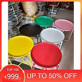 Mua Bàn trà chanh quán cóc  sắt sơn tĩnh điện nhiều màu -shop chọn màu ngẫu nhiên giá rẽ nhất sài gòn