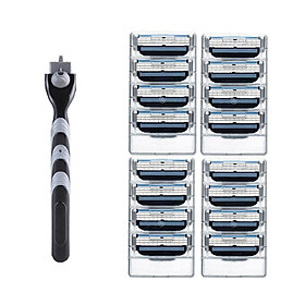 Manual  For Beard  For Hair + 16 Pieces 3 Layer Blade Head