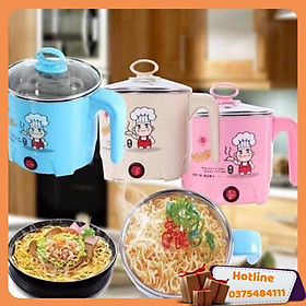 Mua Nồi Lẩu Mini  Ca Nấu Mì Mini Tiện Dụng - Hàng Loại 1