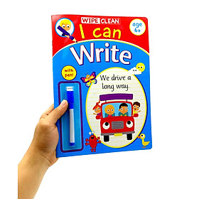 Hình ảnh Wipe Clean: I Can Write - Book With Pen