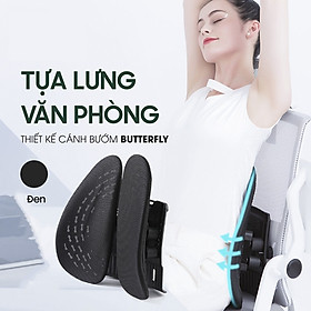 Mua Tựa lưng công thái học  đệm tựa lưng ghế văn phòng Sothing dựa lưng ô tô  văn phòng  thiết kế kiểu dáng Butterfly