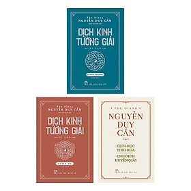 Bộ Sách Dịch Kinh Luận Giải (3 Cuốn)
