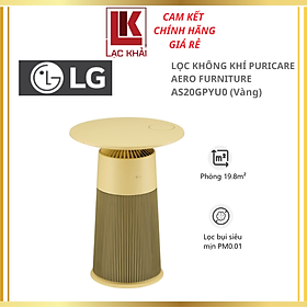 Mua Máy lọc không khí LG PuriCare AeroFurniture AS20GPYU0  lọc bụi mịn PM0.01  kháng khuẩn 99.9% - Hàng chính hãng