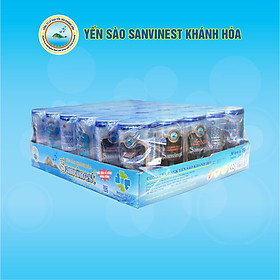 [Khay 30 lon] Nước Yến sào Sanvinest Khánh Hòa đóng lon 190ml - Không đường 122