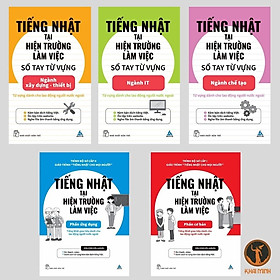 (Bộ 5 Cuốn) TIẾNG NHẬT TẠI HIỆN TRƯỜNG LÀM VIỆC - AOTS - The Association For Overseas Technical Scholarship - (bìa mềm)