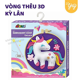 Bộ Thủ Công Thêu Thùa May Vá Kim Nhựa An Toàn Cho Bé Từ 5+ - Avenir