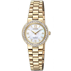 Đồng Hồ Nữ Citizen Đính Đá Swarovski Dây Thép Không Gỉ EW9822-83D