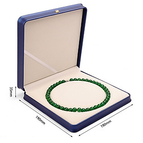 Necklace Box Necklace Gift Box for Pearl Necklace Portable for Women Girls