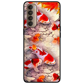 Ốp lưng dành cho Oppo Reno 4 Pro mẫu Chú Cá Chép Nhật