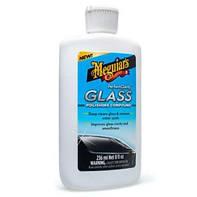 Meguiar's Xi đánh bóng kính xe ô tô, Glass Polishing Compound - G8408, 8 fl oz, 236 ml