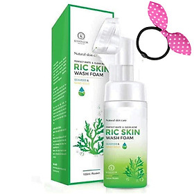 Sữa Rửa Mặt Ric Skin Wash Foam (100ml) - Tặng Kèm Cột Tóc Tai Thỏ Màu Ngẫu Nhiên