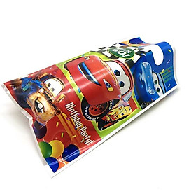 10 túi quà Birthday party 17 x 25 cm chủ đề hoạt hình Cars