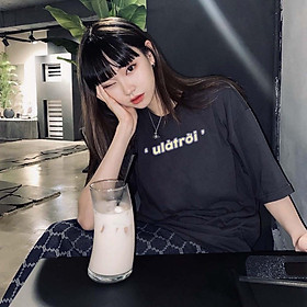 Áo Thun U LÀ TRỜI unisex viền màu cực HOT TREND
