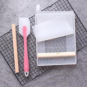 Mua Bộ 6 Dụng Cụ Bằng Nhựa Làm Kẹo/Khuôn Nhựa Làm Kẹo Nougat Đế Rời 6 Chi Tiết Loại 60 ô