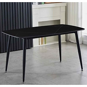 Mua Bàn ăn mặt đá ceramic cao cấp Tundo chân côn hiện đại