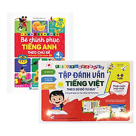 [Download Sách] Combo 2 Cuốn Tư Duy Ngôn Ngữ: Tập Đánh Vần Tiếng Việt Và Bé Chinh Phục Tiếng Anh