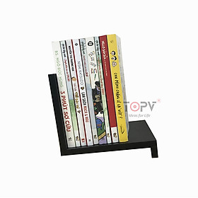 Mua Giá sách để bàn học bàn làm việc TOPV gỗ mini đựng đồ decor trên kệ sách giá rẻ để đỡ vở cho bé