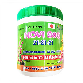 Phân bón dưỡng cây toàn diện Novi 999  21 21 21 hủ 500g