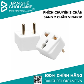 Phích Cắm Chuyển Đổi 3 Chấu Sang 2 Chấu