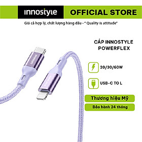 Mua CÁP SẠC NHANH CHO IPHONE 14 I 13 I 12 INNOSTYLE POWERFLEX USB-C MFI 1.5M 20/30/60W ICL150AL - HÀNG CHÍNH HÃNG