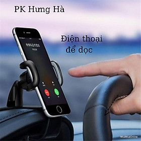 Mua Kẹp giá đỡ điện thoại 2 in 1 trên taplo ô tô hoặc khe gió điều hòa xoay 360 độ cao cấp