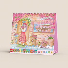 Lịch Bàn 2026 - Vườn Hoa Thời Gian - 2026-GDPN