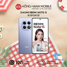 Điện Thoại Xiaomi Redmi Note 15 8GB/128GB - Hàng Chính Hãng